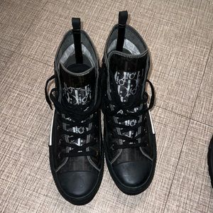 Dior B23 Oblique Black Hightop